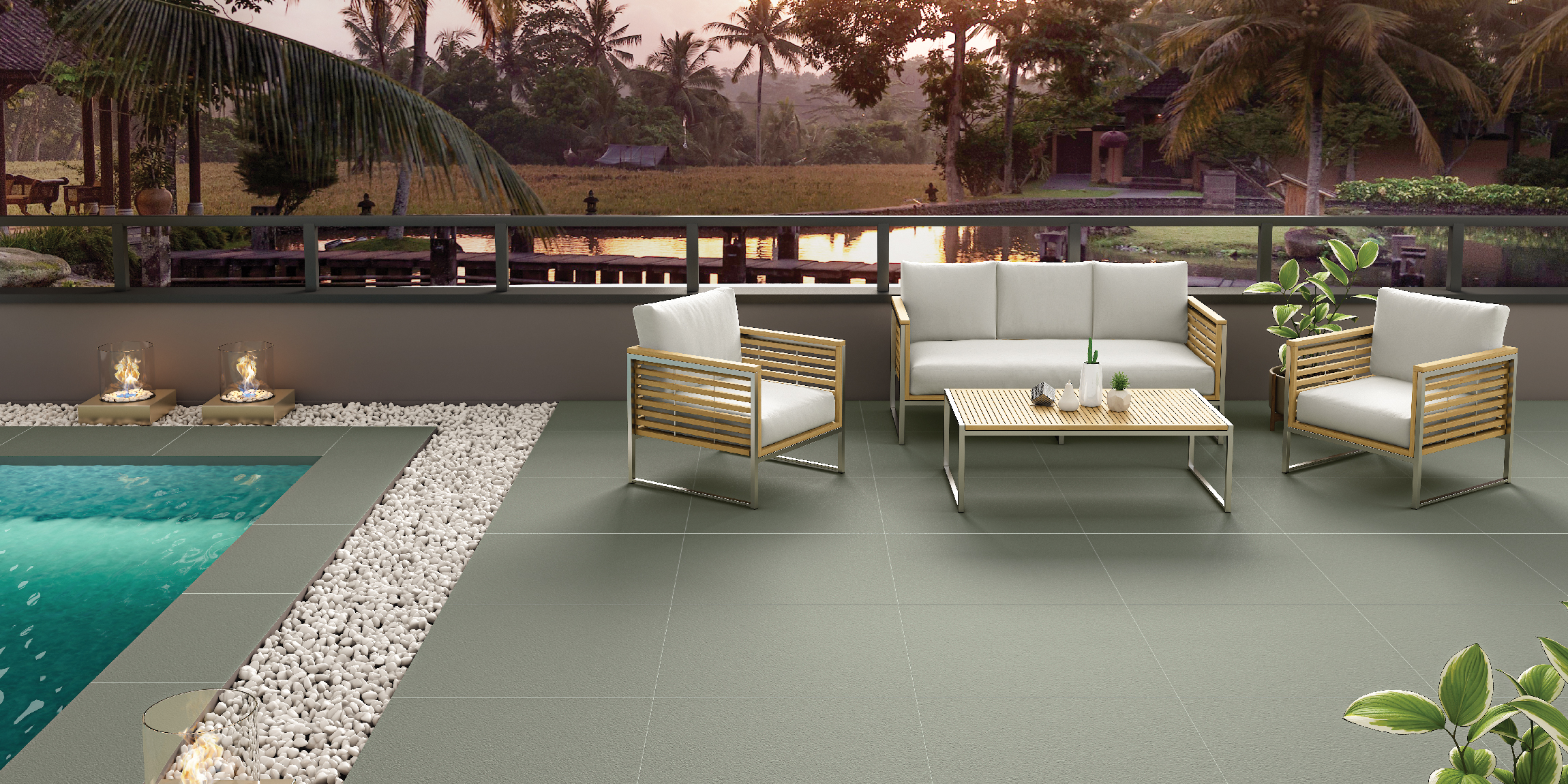 River Punch 60x60 CM - Full Body Tile