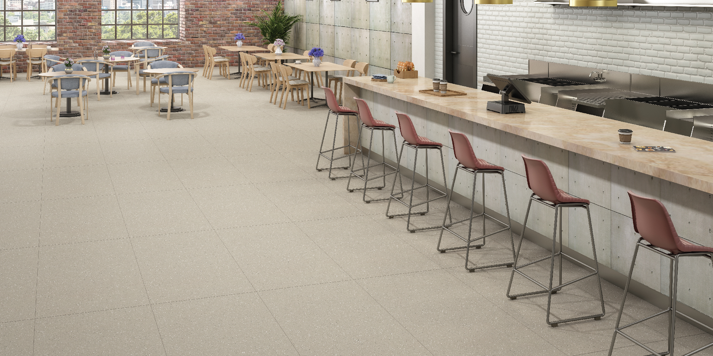 Terazzo 60x120cm - Full Body Tile