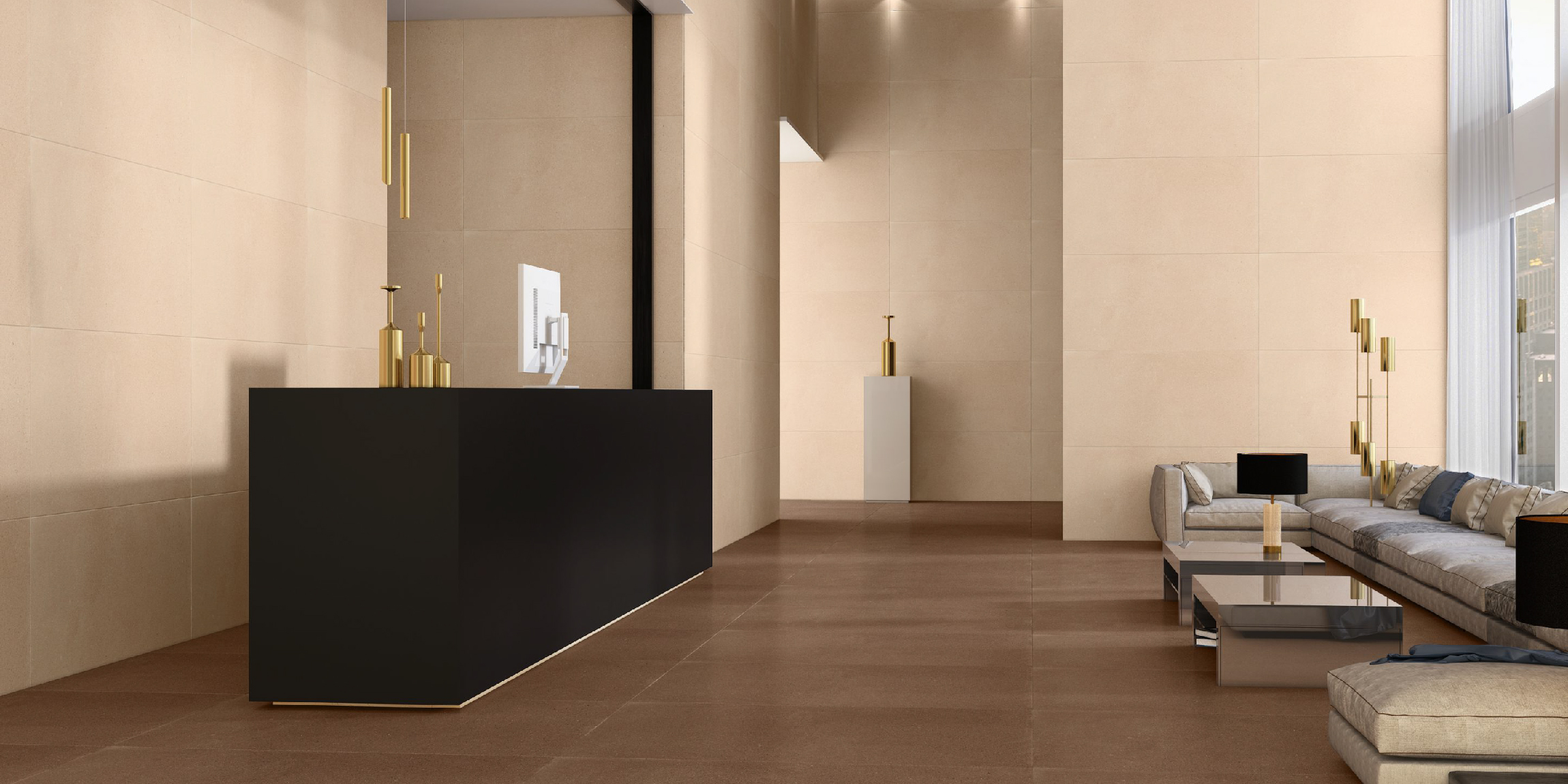 Stone Look Porcelain Wall & Flooring Tile