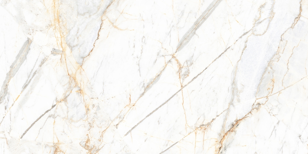 Glossy Glazed Porcelain Tiles Kashmiri Ivory