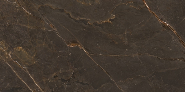 High Gloss Porcelain Slab Tile Dolomite Brown