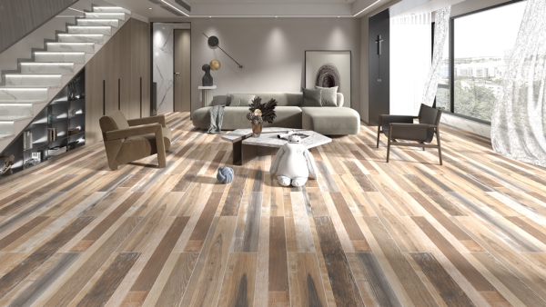 Plain Wooden Plank Tiles Florest Beige