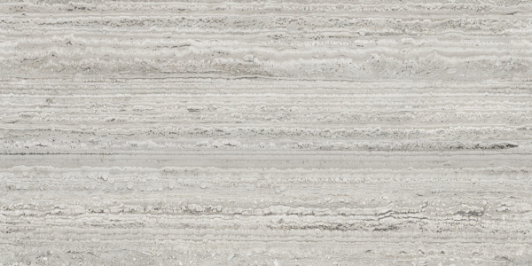 Polished Porcelain Slab Tile Travertine Grey