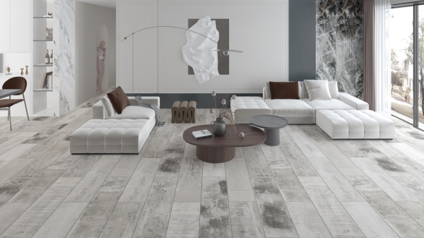 Plain Wooden Plank Tiles Magic Gris