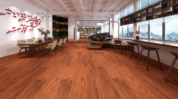 Plain Wooden Plank Tiles Canvas Wenge
