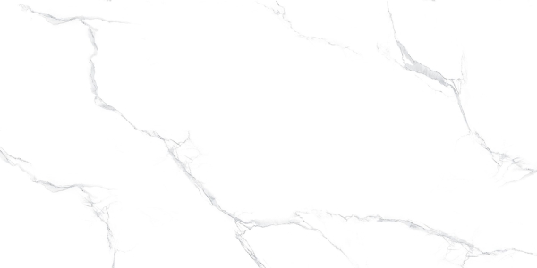 Glossy Glazed Porcelain Tiles Silver Statuario