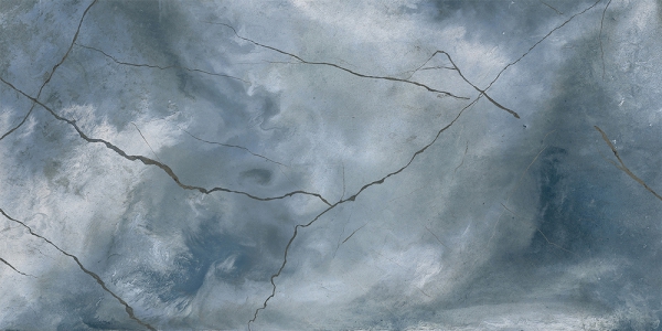 Carving Glazed Porcelain Tiles  Cosmos Blue