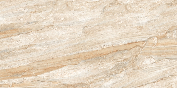 Glossy Glazed Porcelain Tiles Dyna Brown