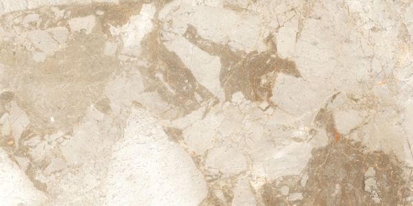 Glossy Glazed Porcelain Tiles French Crema