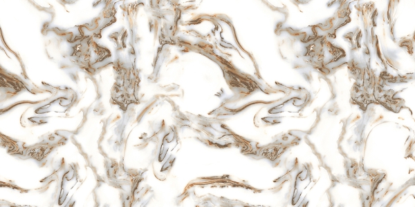 Glossy Glazed Porcelain Tiles Grand Classic Brown
