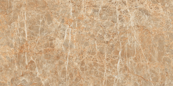 Glossy Glazed Porcelain Tiles Grand Empra  Brown