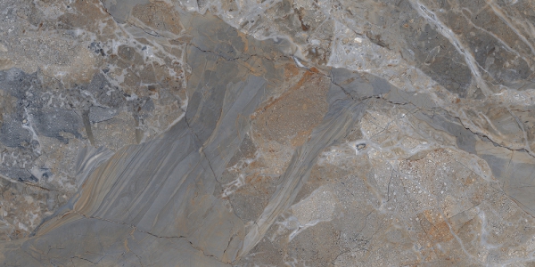 Glossy Glazed Porcelain Tiles Illusion Natural