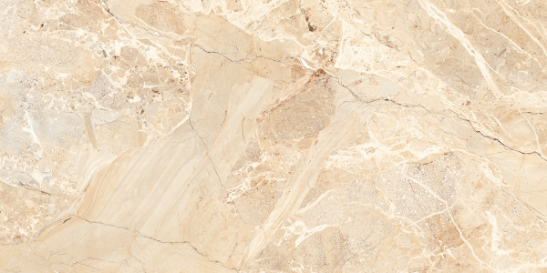 Glossy Glazed Porcelain Tiles Illusion Peach