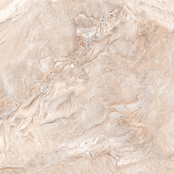 Glossy Glazed Porcelain Tiles Marmola Brown