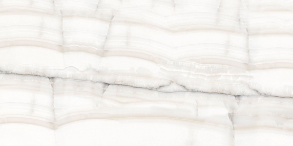 Glossy Glazed Porcelain Tiles Onyx Bianco