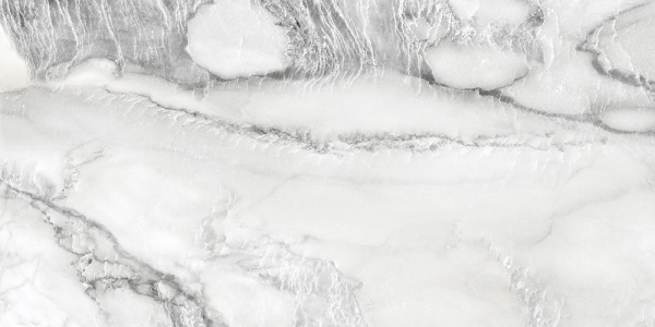 Glossy Glazed Porcelain Tiles Platino White
