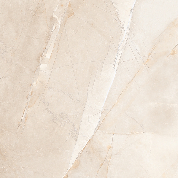Glossy Glazed Porcelain Tiles Pulpis Crema