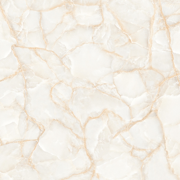 Glossy Glazed Porcelain Tiles Sky Onyx  Beige