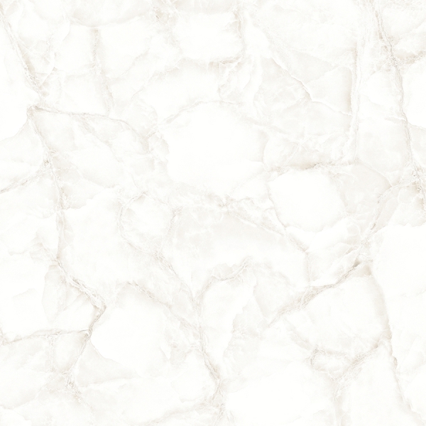 Glossy Glazed Porcelain Tiles Sky Onyx White