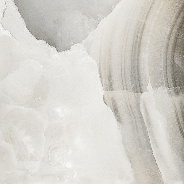 Glossy Glazed Porcelain Tiles Whitesh Onix Natural