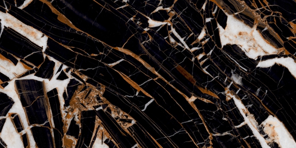 High Gloss Glazed Porcelain Tiles  Cosmic Black