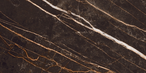 High Gloss Glazed Porcelain Tiles  Oriental Brown