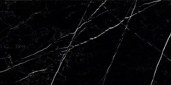 High Gloss Glazed Porcelain Tiles Blend Black