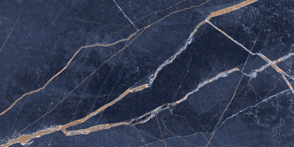 High Gloss Glazed Porcelain Tiles Blue Pearl