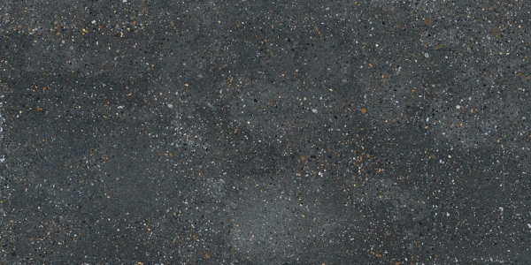Matt Glazed Porcelain Tiles Black Mosec